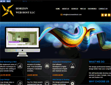 Tablet Screenshot of horizonwebhost.com